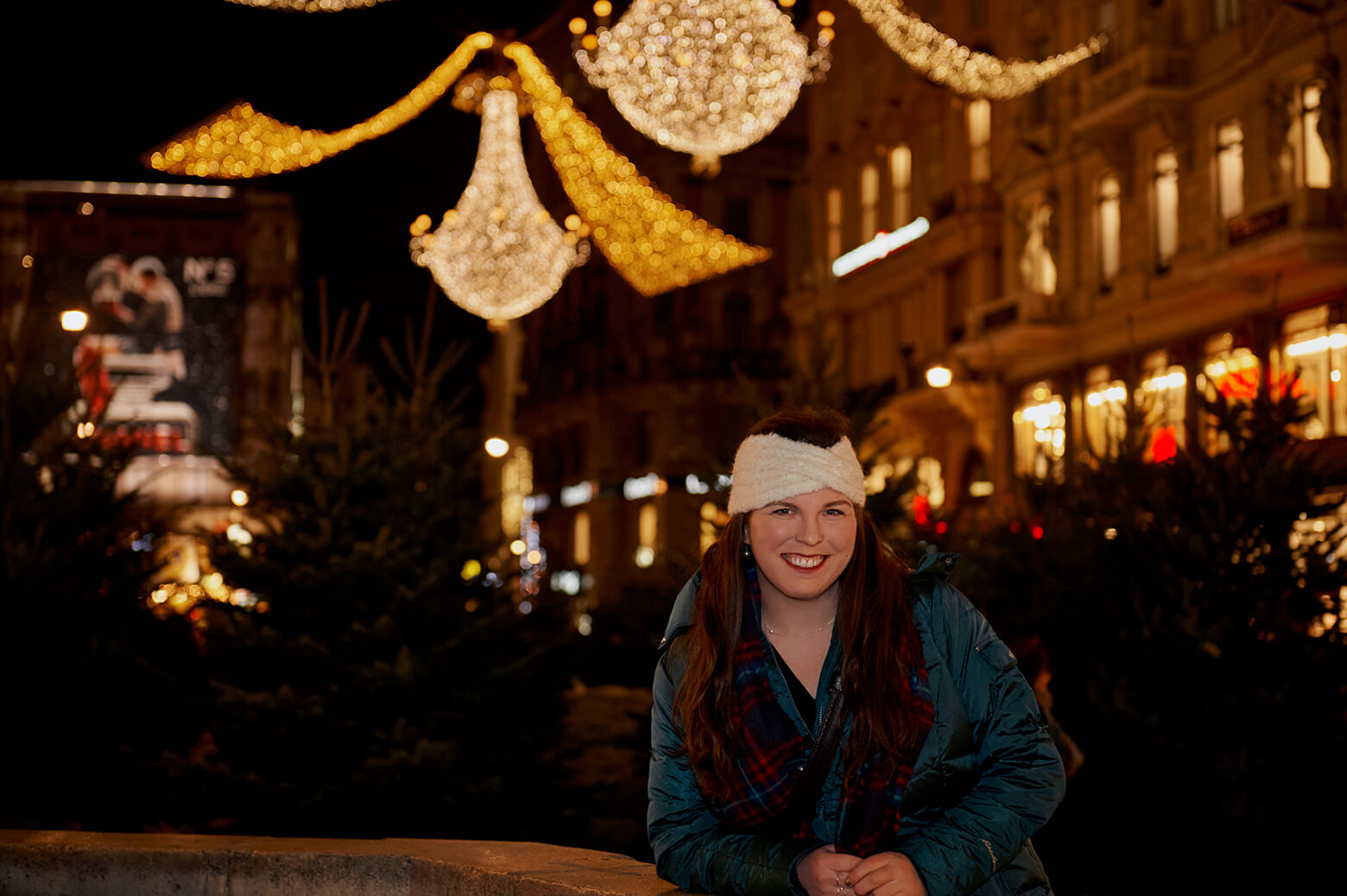 Christmas in Vienna is magical, lights and sparke and beautifil portraits