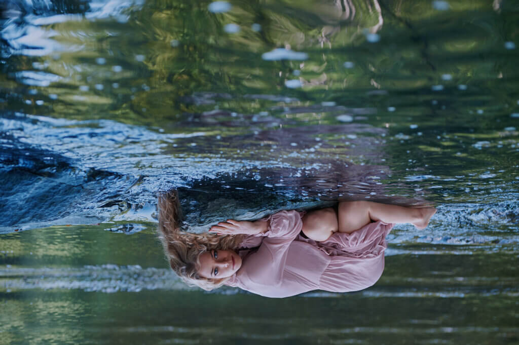 Ein sommerliches Fotoshoot im Wasser, Ophelia