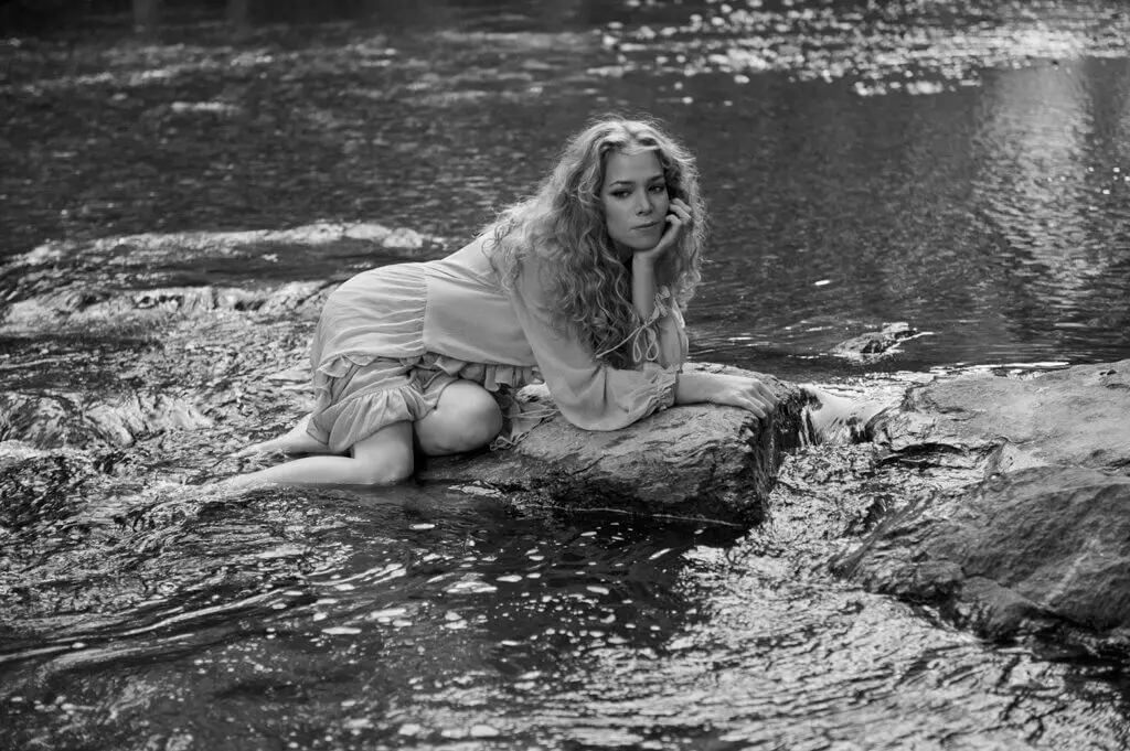 Ein sommerliches Fotoshoot im Wasser, Ophelia
